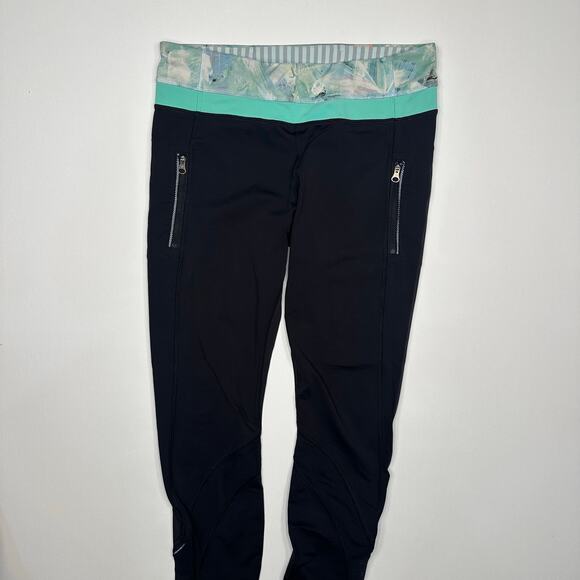 Lululemon Vintage Leggings with Mesh Insets - Picture 1 of 9